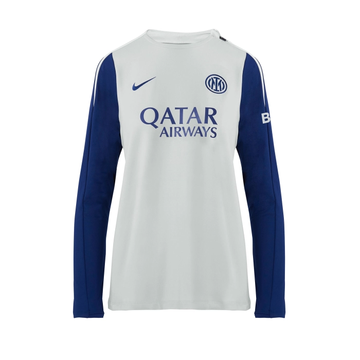 INTER TOP ALLENAMENTO CREW DONNA 2025/26 INTER TOP ALLENAMENTO CREW DONNA 2025/26
